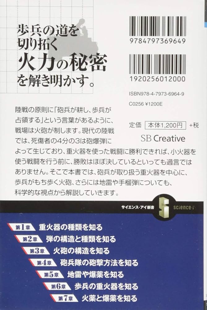 重火器の科学 戦場を制する火砲の秘密に迫る (サイエンス・アイ